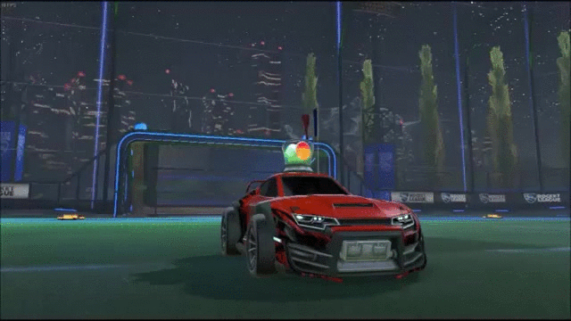 Rocket League Exploding GIF