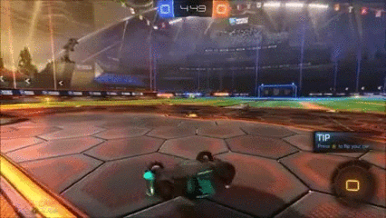 Rocket League Funny Goal GIF