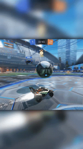 Rocket League Game at 3:16