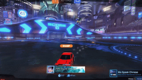 Rocket League Red Car