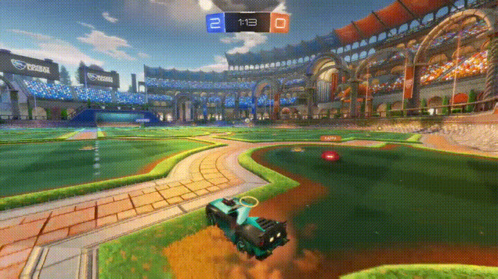 Rocket League Redirecting The Ball GIF