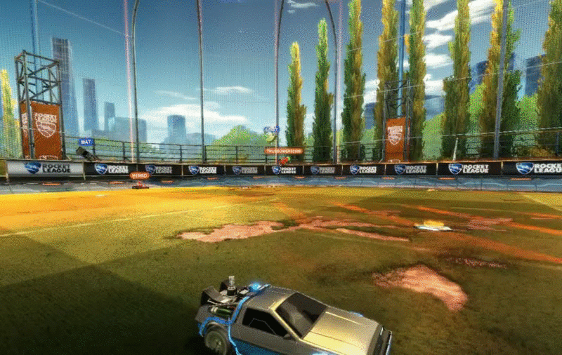 Rocket League Reverse Driving GIF