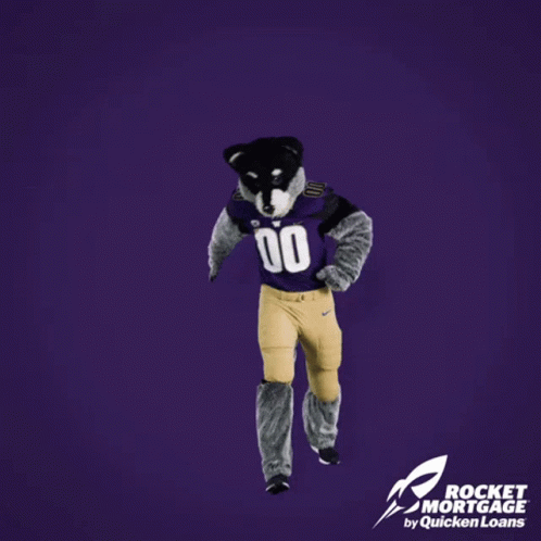 Rocket Mortgage by Quicken Loans Advertisement With Mascot