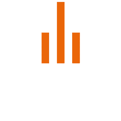 Rocket Scientists Logo With Graph