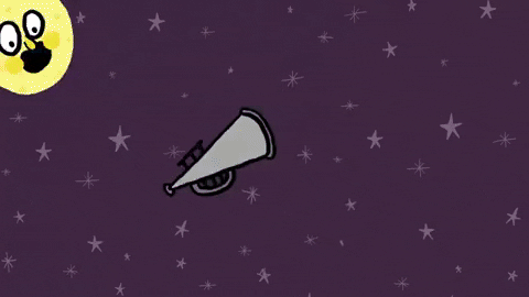 Rocket Ship Keeping My Head Up GIF