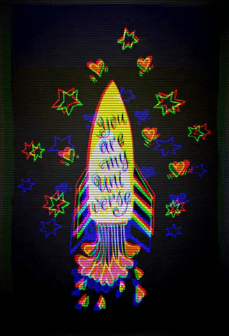 Rocket Ship You Are My Universe GIF