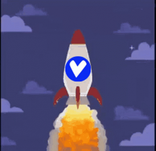Rocket With Check Mark GIF