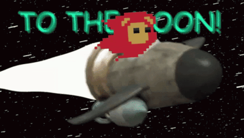 Rocket With To The Moon