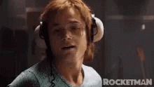 Rocketman Elton John Taron Smiling GIF
