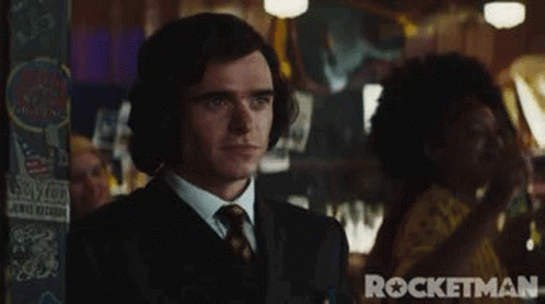 Rocketman John Reid Smiling GIF