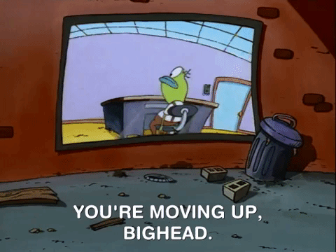 Rocko's Modern Life Moving On Up GIF