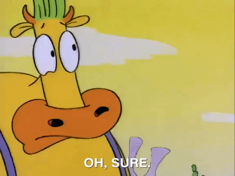 Rocko's Modern Life Oh Sure GIF