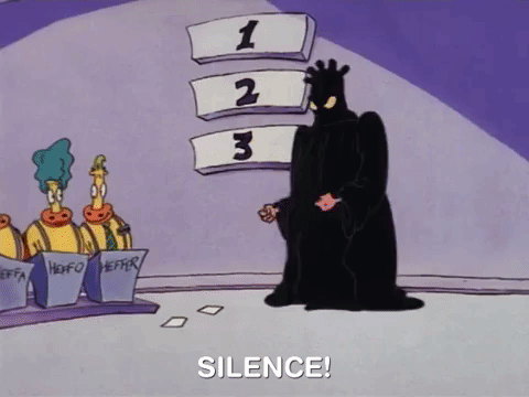 Rockos Modern Life Nicksplat Yell Silence GIF