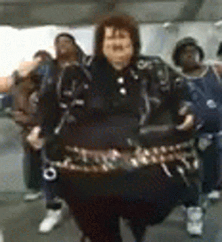 Rockstar Fat People Dances GIF