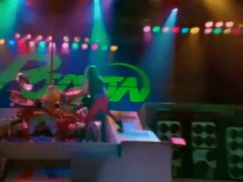 Rockstar Head Banging To Notti Bop GIF