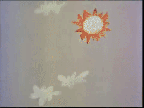 Rocky And Bullwinkle Flying Through The Air GIF