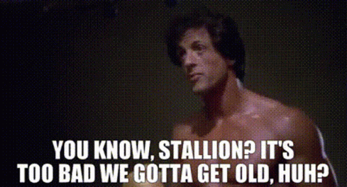 Rocky Balboa Apollo Creed Training Classic Movie GIF