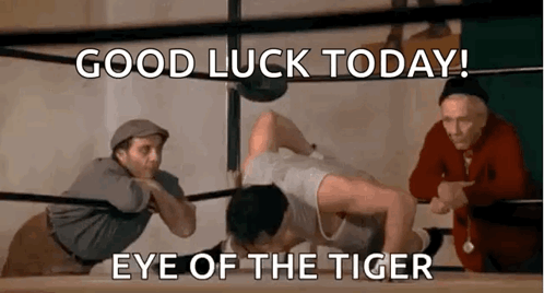 Rocky Balboa Training Good Luck Today GIF