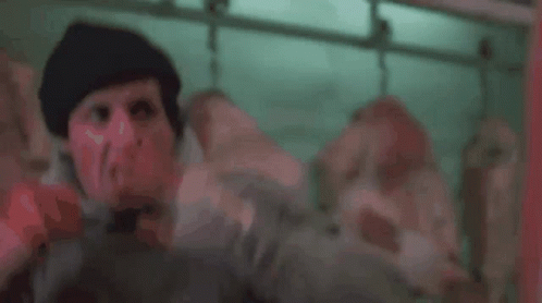Rocky Balboa Training Power Punch GIF