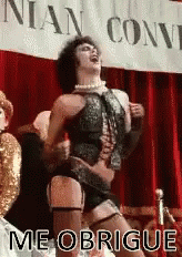 Rocky Horror Picture Show Meatloaf Shimmying GIF