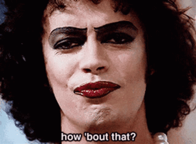 Rocky Horror Picture Show Meatloaf How Bout That GIF