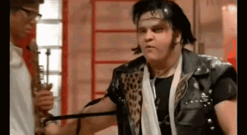 Rocky Horror Picture Show Meatloaf Rocker Vibe GIF