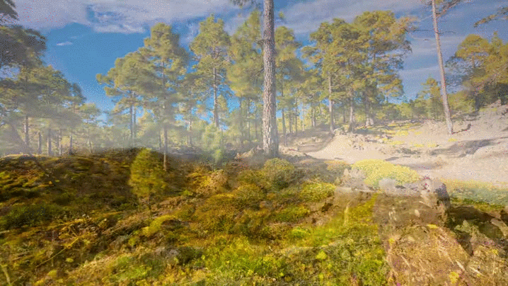 Rocky Mountains Time-lapse GIF