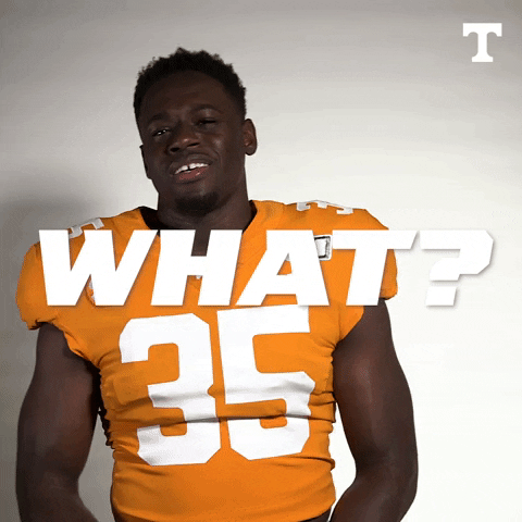 Rocky Top Player Saying What GIF