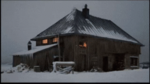 Rocky Training Jumping Rope Snowy Mountain GIF