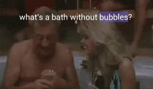 Rodney Dangerfield Bath Without Bubbles GIF