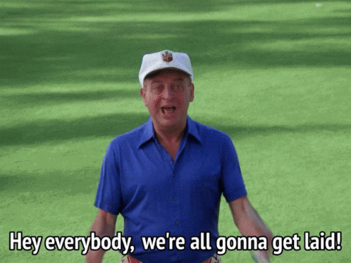 Rodney Dangerfield Says Everybody Get Laid GIF