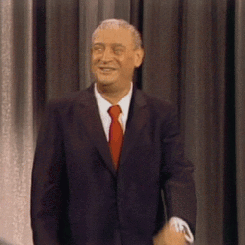 Rodney Dangerfield Adjusts Neck Tie GIF