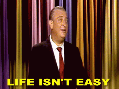 Rodney Dangerfield Life Isnt Easy GIF