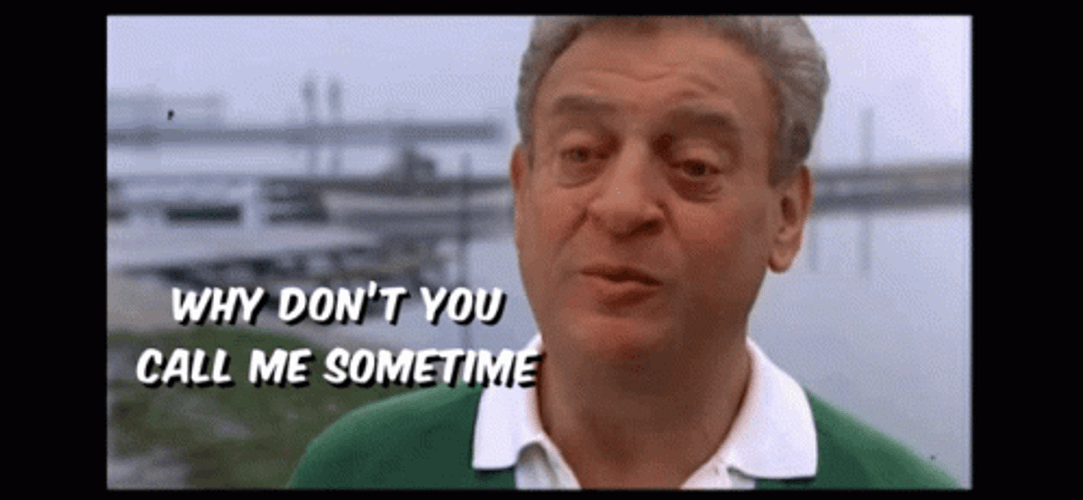 Rodney Dangerfield Says Call Me Sometime GIF