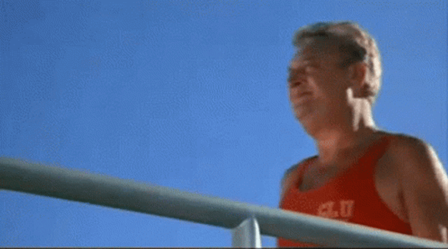 Rodney Dangerfield Warms Up GIF