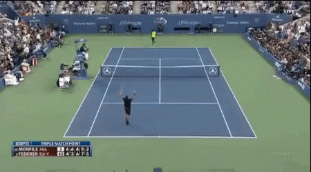 Roger Federer Very Happy GIF