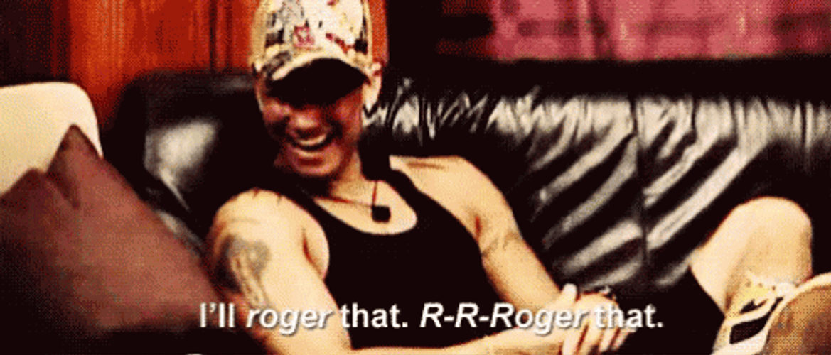 Roger Ill Roger That Stutter GIF