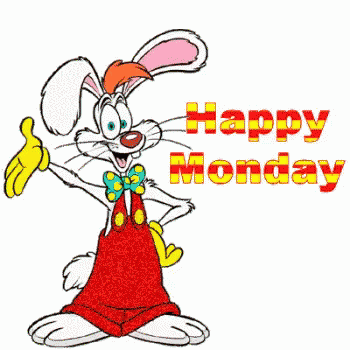 Roger Rabbit Animated Happy Monday GIF