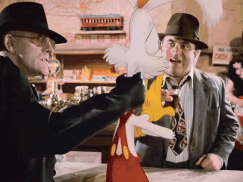 Roger Rabbit Got Choked GIF