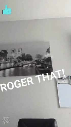 Reenactment Roger That GIF