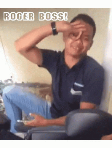 Roger Boss Roger That GIF