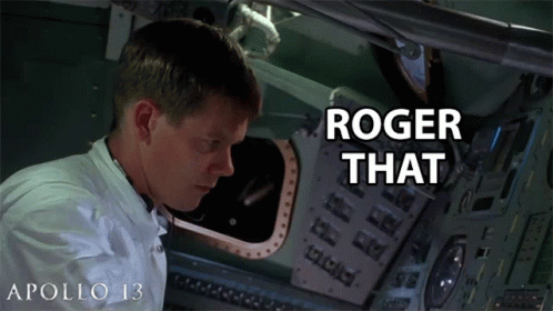 Apollo 13 Roger That GIF