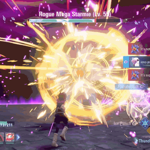 Rogue Mega Starmie In Lv.5 GIF