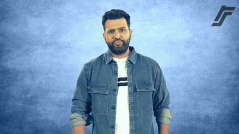 Rohit Sharma Cricket Salute GIF