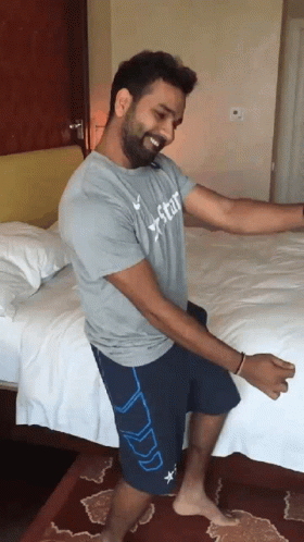 Rohit Sharma Dancing GIF