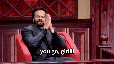 Rohit Shetty You Go Girl Clapping Meme GIF
