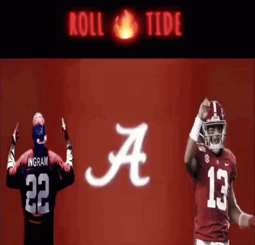 Alabama Crimson Roll Tide GIF