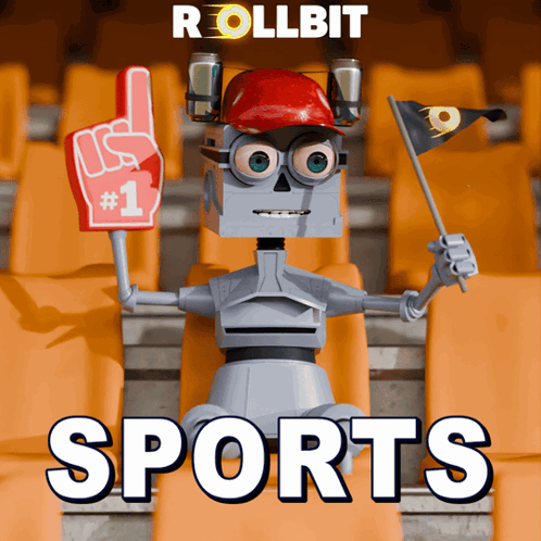 Rollbit Cheering Go Sports GIF