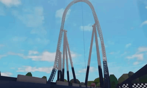 Roller Coaster in Video Game
