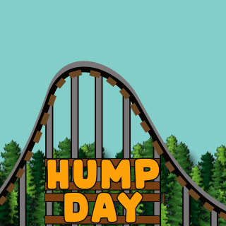 Roller Coaster With Moose and Hump Day